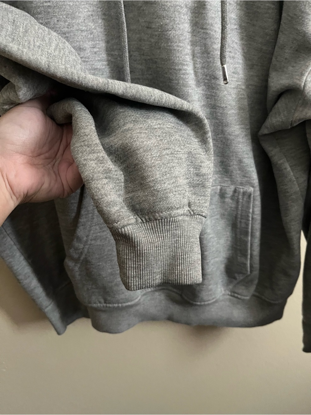 Boohoo Man Script Hooded Sweatshirt - Picture 9 of 9